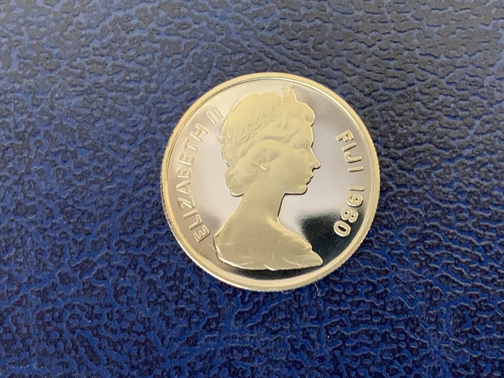 FIJI 1980 5 CENT PROOF COIN -Uncirculated