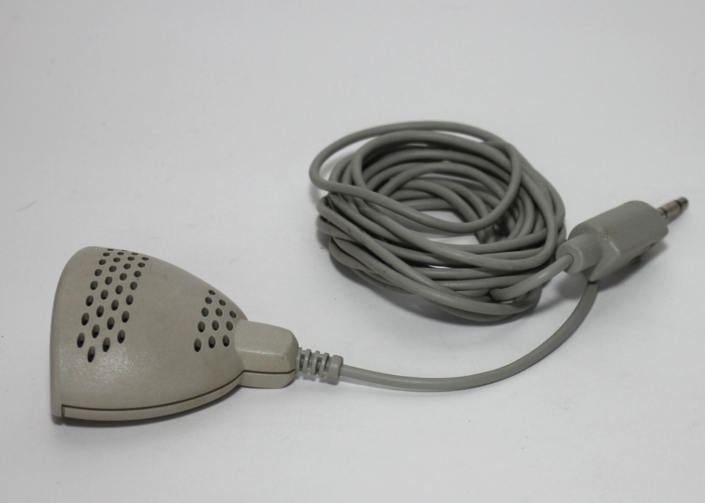 Vintage APPLE MAC MACINTOSH Wired Computer Plain Talk Microphone - 590-0670