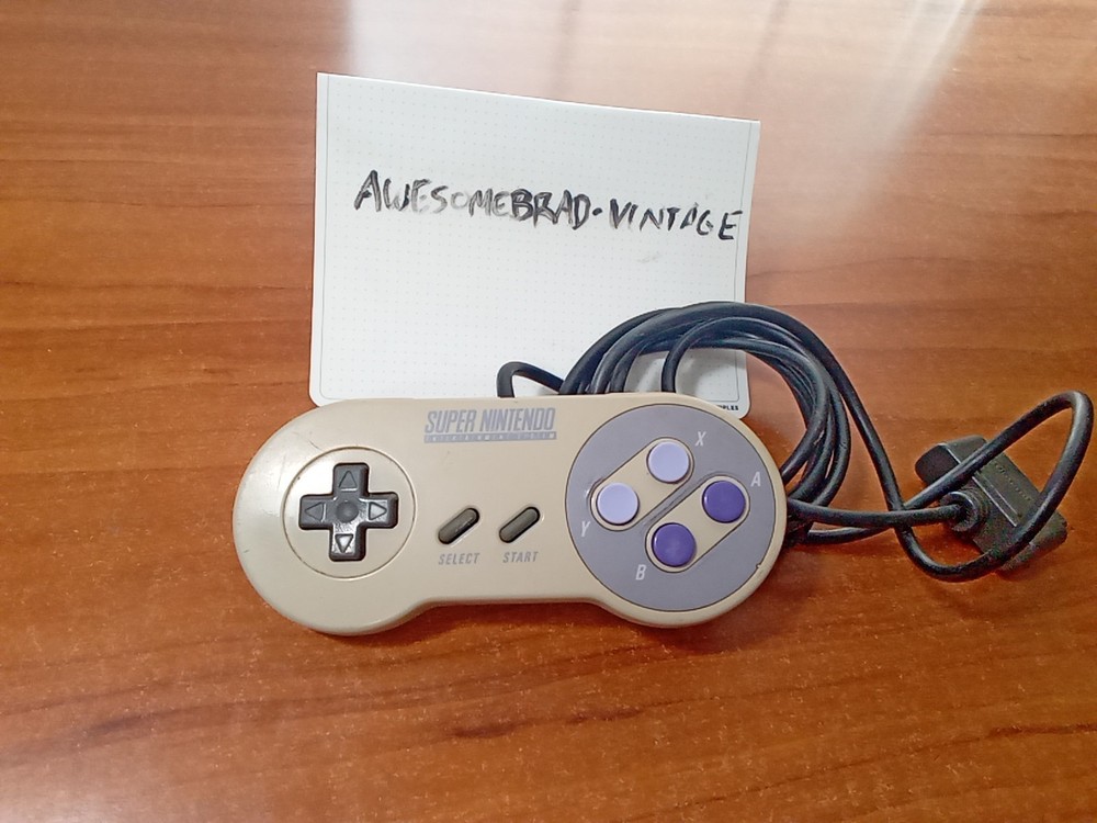 OEM Super Nintendo SNES Controller SNS-005 - *TESTED*
