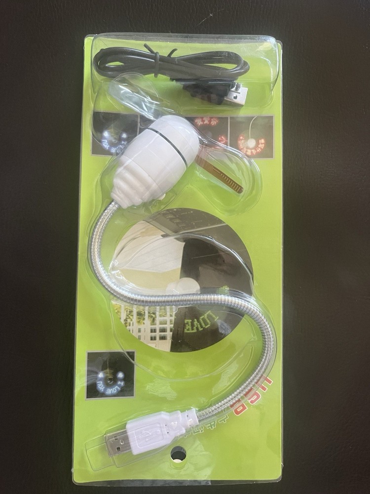 LED  Mini Fan  USB Powered Cooling Flashing Miracle Characters Display Function
