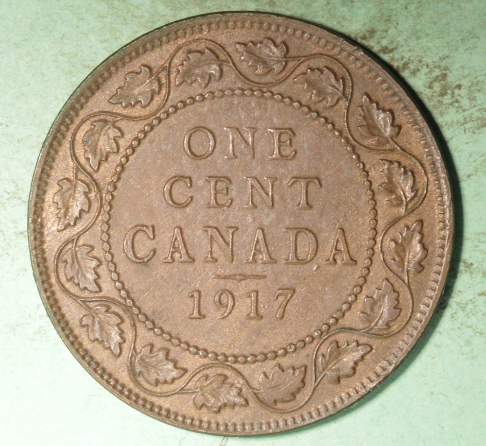 1917 - Canada Large Cent  - High Grade - INV#D-424