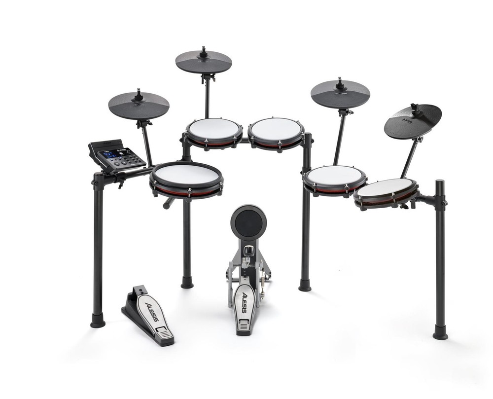 Alesis Nitro Max Mesh Electronic Drum Set and Expansion Pack