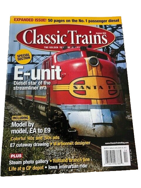 Classic Trains 2012 Summer E-unit Ea to E9 model by model Super Chief