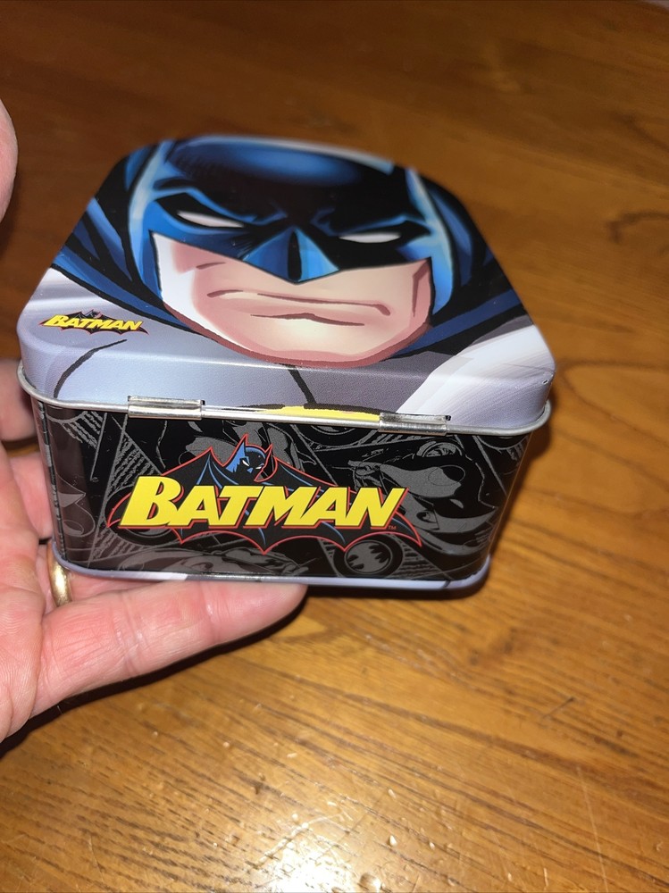 DC Comics Batman Mini Tin Container with Handle