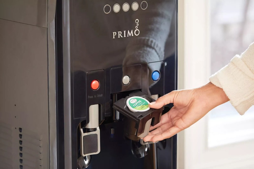 Primo® Water Htrio Coffee K-Cup Water Dispenser Bottom Loading, Hot/Cold Tempera
