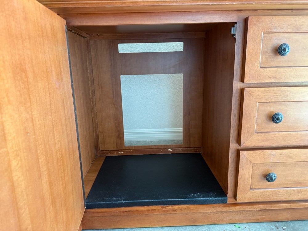Samuelson Beverage Cooler Cabinet with 3 Drawers, and built in outlets, Disney