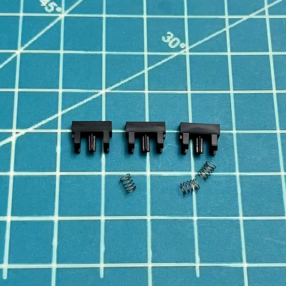 GENUINE YAMAHA K-32 CASSETTE DECK OEM PARTS - Deck Selector /Dubbing Knobs -