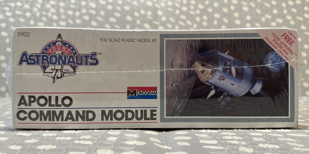 Monogram Young Astronauts Apollo Command Module 1/32 Model Kit #5902 | Sealed