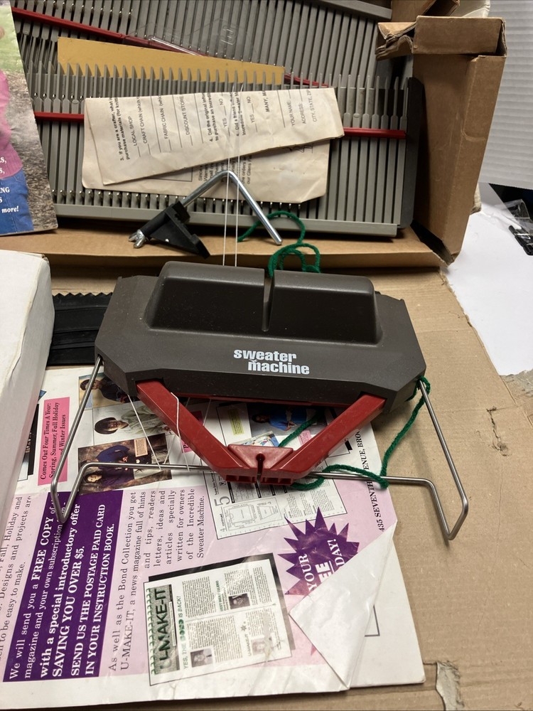 Bond Incredible Sweater Machine Knitting Machine - In Box