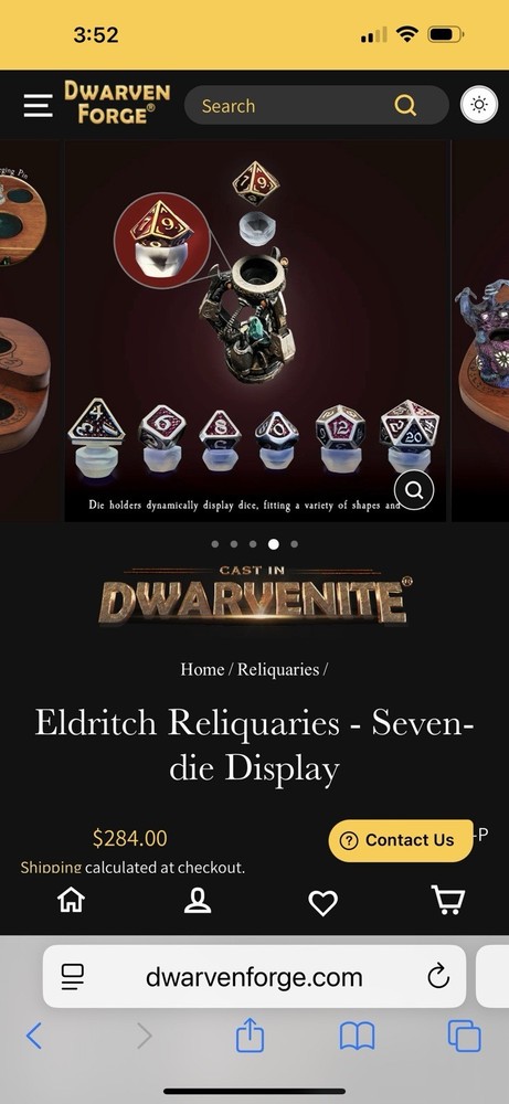 dwarven forge Reliquary Eldritch