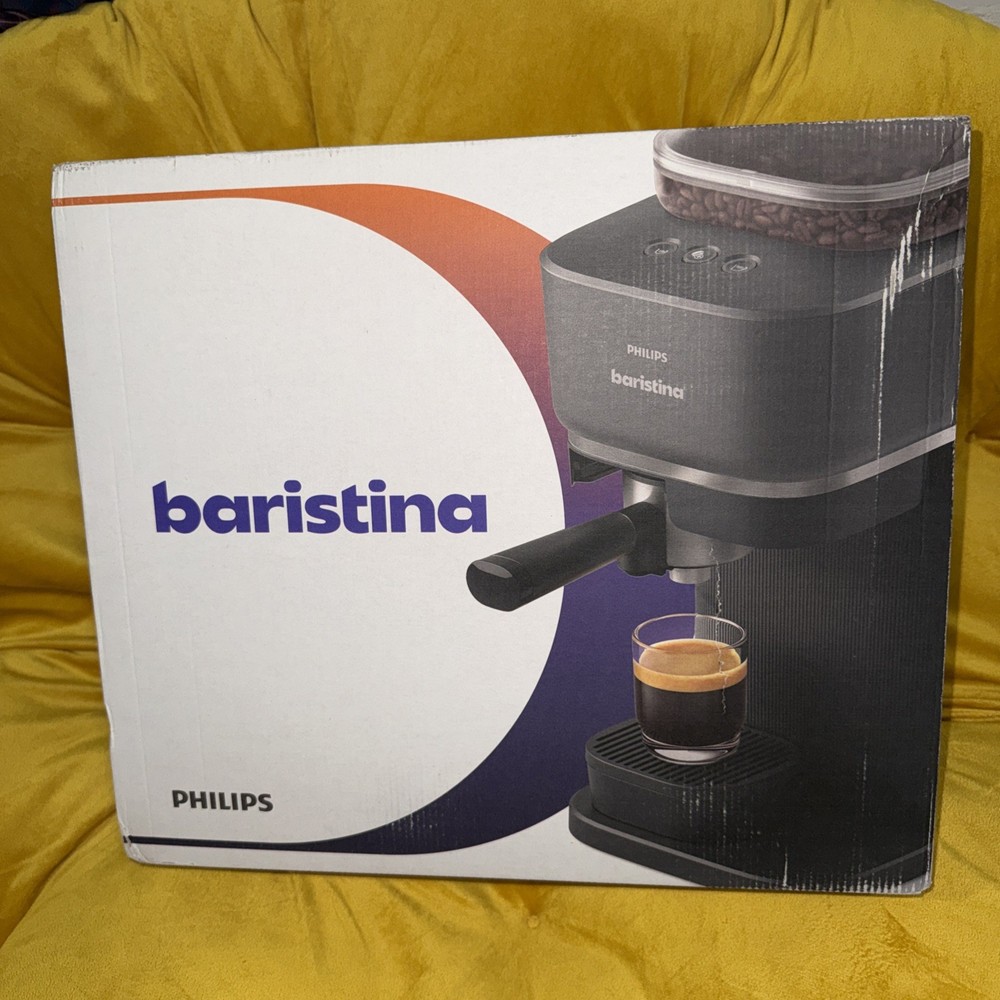 Philips Baristina Automatic Espresso Machine Grind-Tamp-Brew System - NEW!!!
