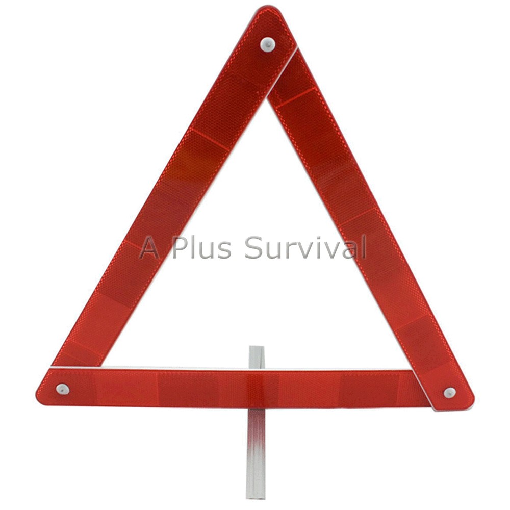Reflective Triangle - Great for Roadside Emergencies