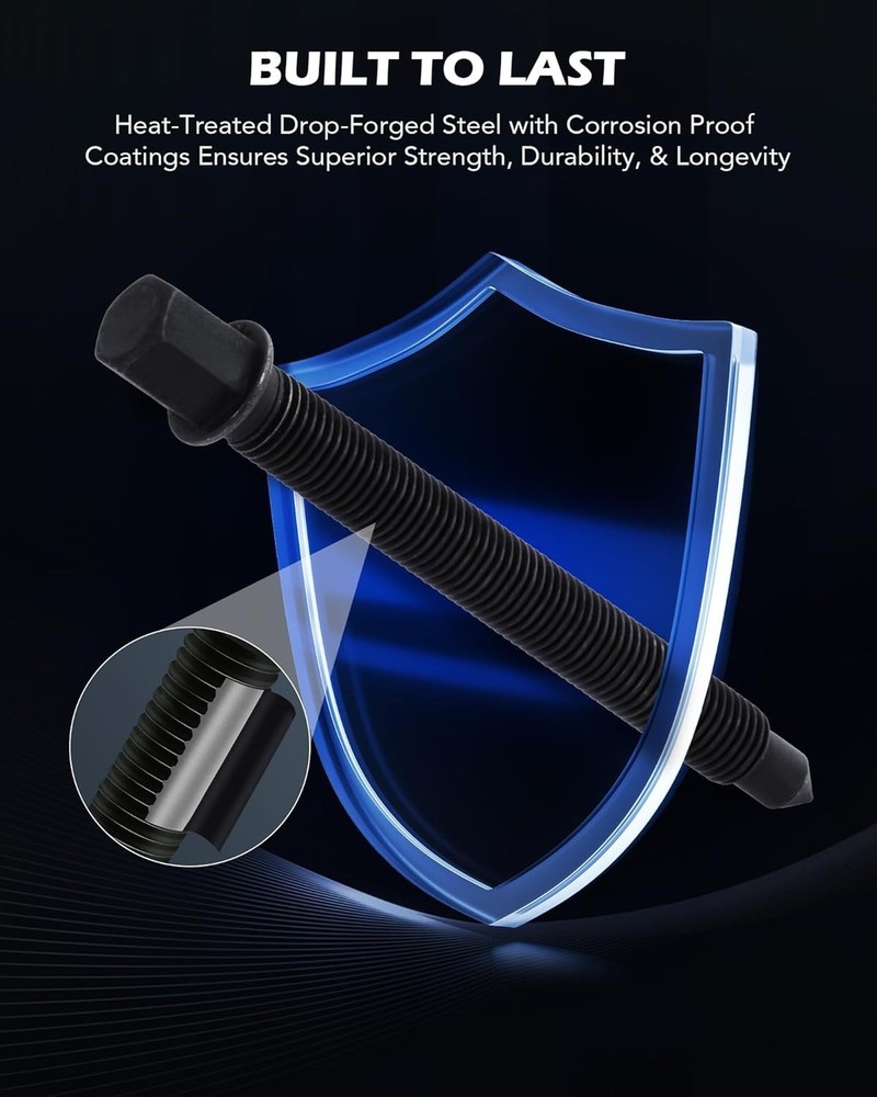 Versatile Gear Puller Set with Heavy Duty Build for Multiple Applications