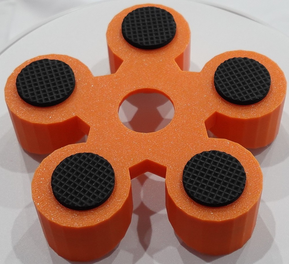 Bowling Ball Spinner Cup - Orange