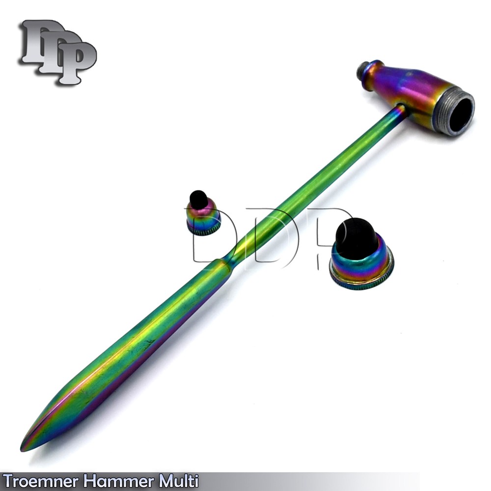 Troemner Percussion Hammer Multi Color (Reflex Hammer)
