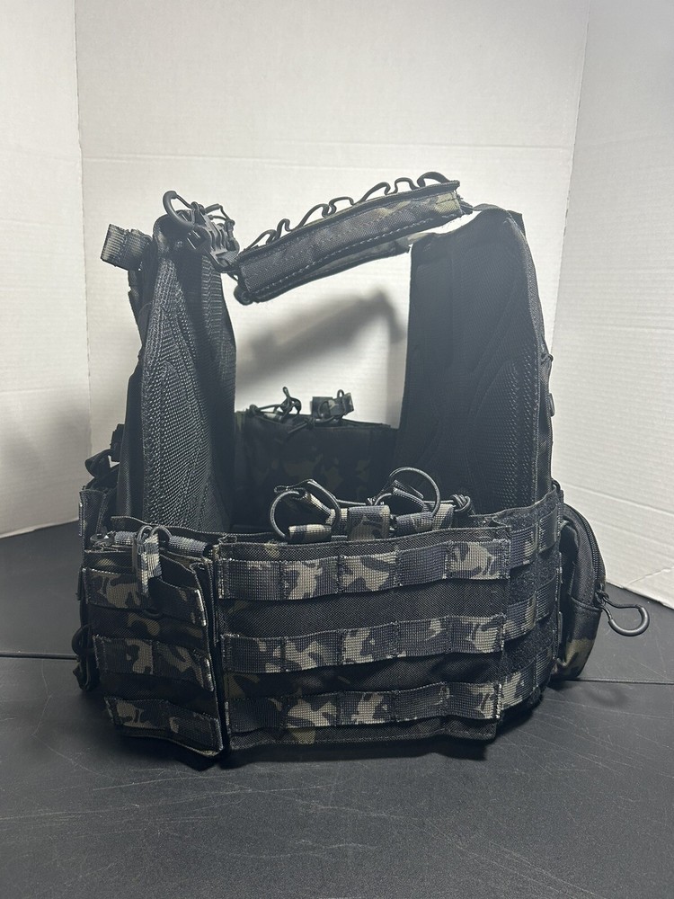 Tactical Bulletproof Vest NO ARMOR PLATES