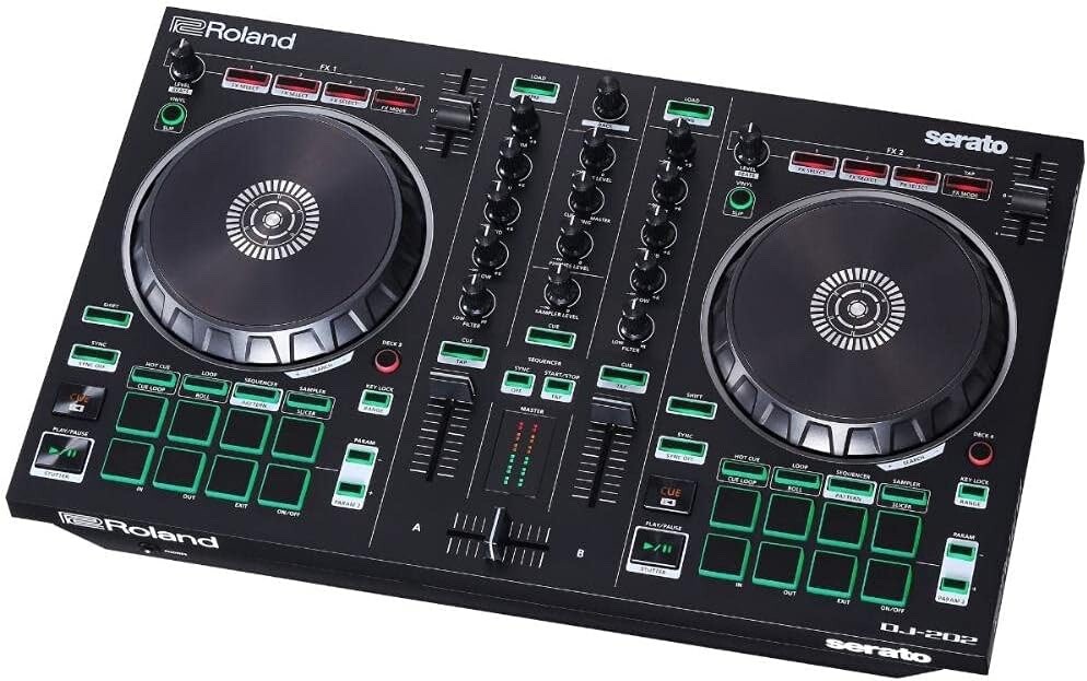 Roland DJ-202 Serato DJ Lite Controller W/Box