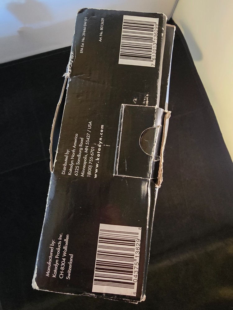 Katadyn Hiker MicroFilter Water System backpacking model