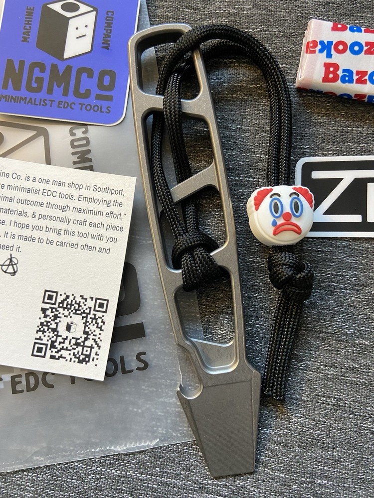 Nice Guy Machine Company NGMCo Barkeep’s Liberation Tool-W/ZeroFeud Bead