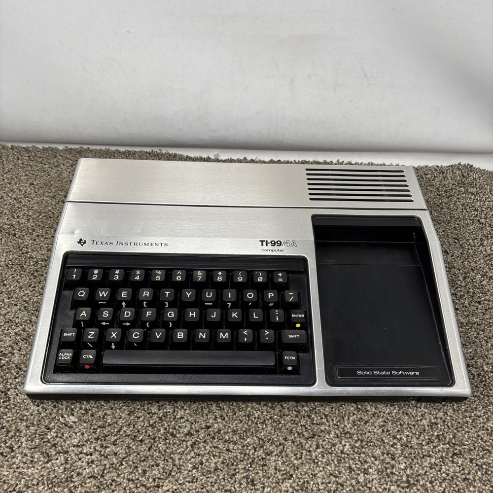 Texas Instruments TI-99/4A Home Computer Tested READ