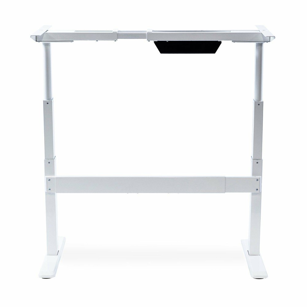 Mount-It! Electric Standing Desk Frame | LED Touch Control | White