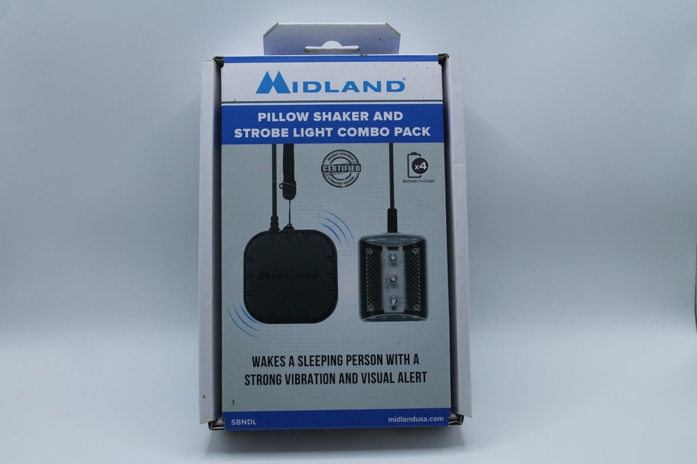 Midland Pillow Shaker & Strobe Light Combo Pack