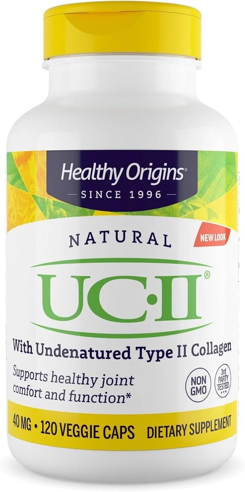 UC-II 40 mg, 60 Veggie sules - Featuring Cliniy