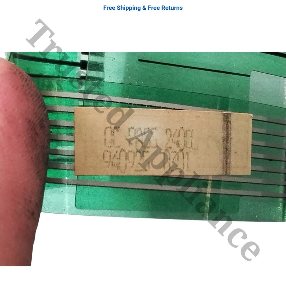 GE Microwave Control Panel Console WB07X2000 BLACK