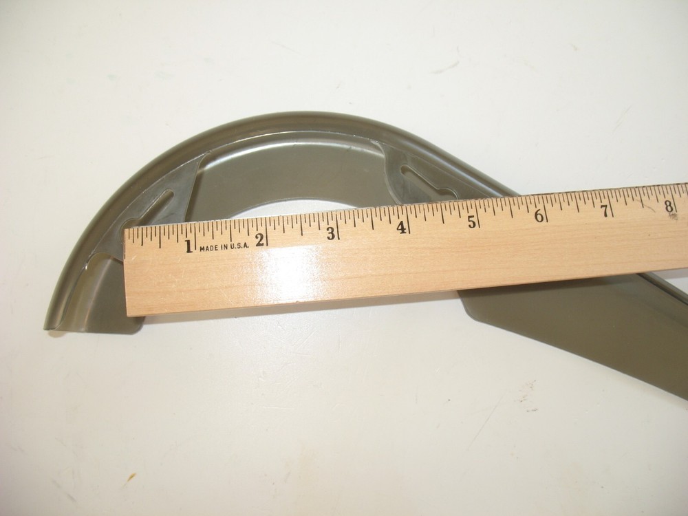 Smoked Plastic Bicycle Chain Guard Without Hardware #24