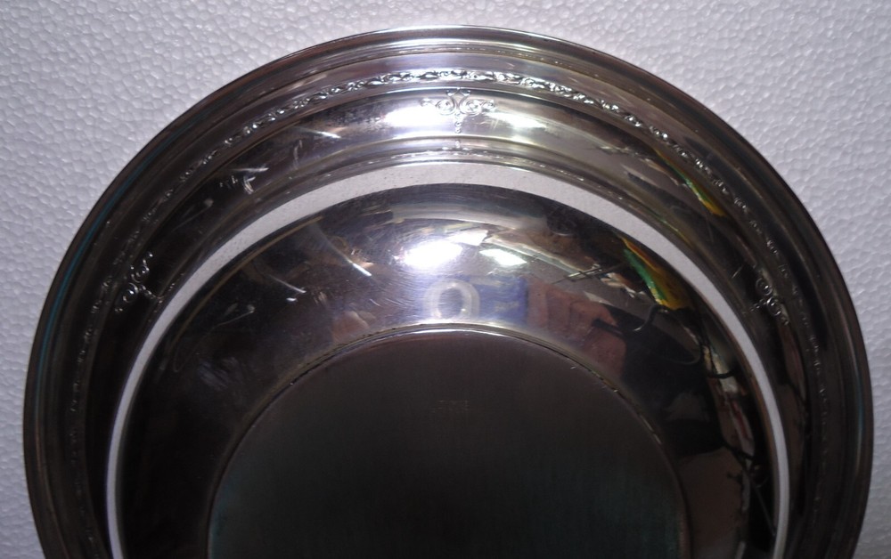 Towle Large 10 1/4" Sterling Silver Bowl Pattern “Old Lace”