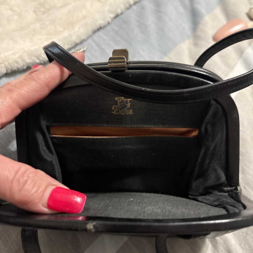 3 Unknown Brand Vtg Black Clutch