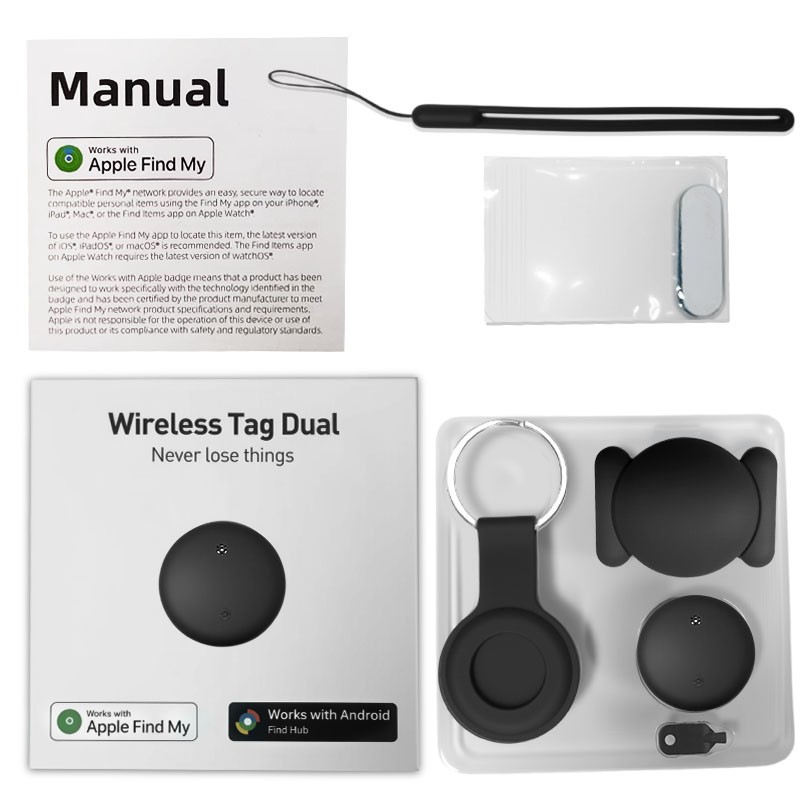 GPS Tracker for Vehicles, 1PCS Car Tracking Device, Mini Hidden Support iPhone