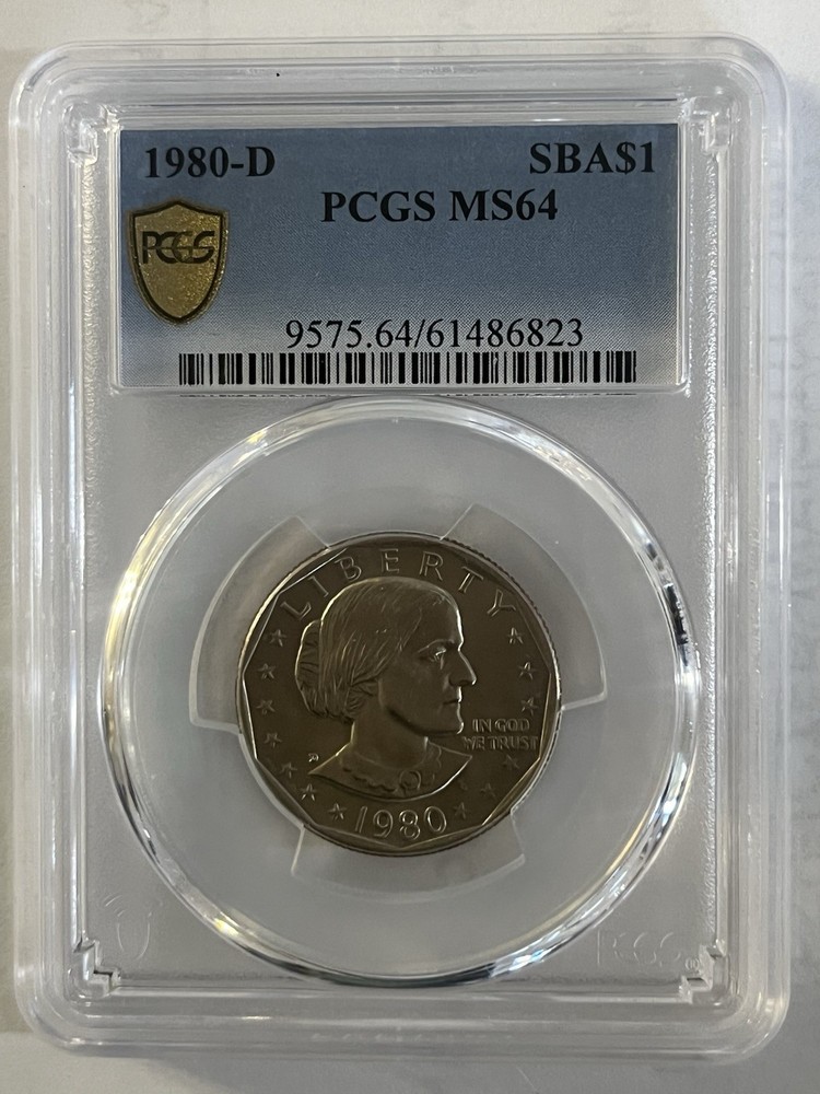 1980-D SBA$1 Susan B. Anthony Dollar