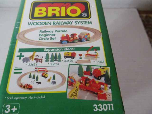 Brio Railway Parade Beginner Circle Set with Poseable Engineer, 33011