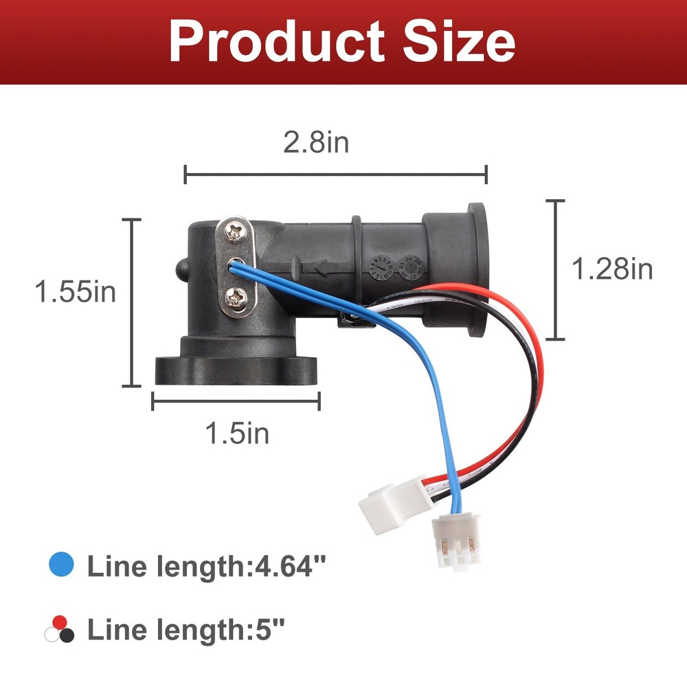 30008571A Flow Sensor for Navien Tankless Water Heater, 30008571a