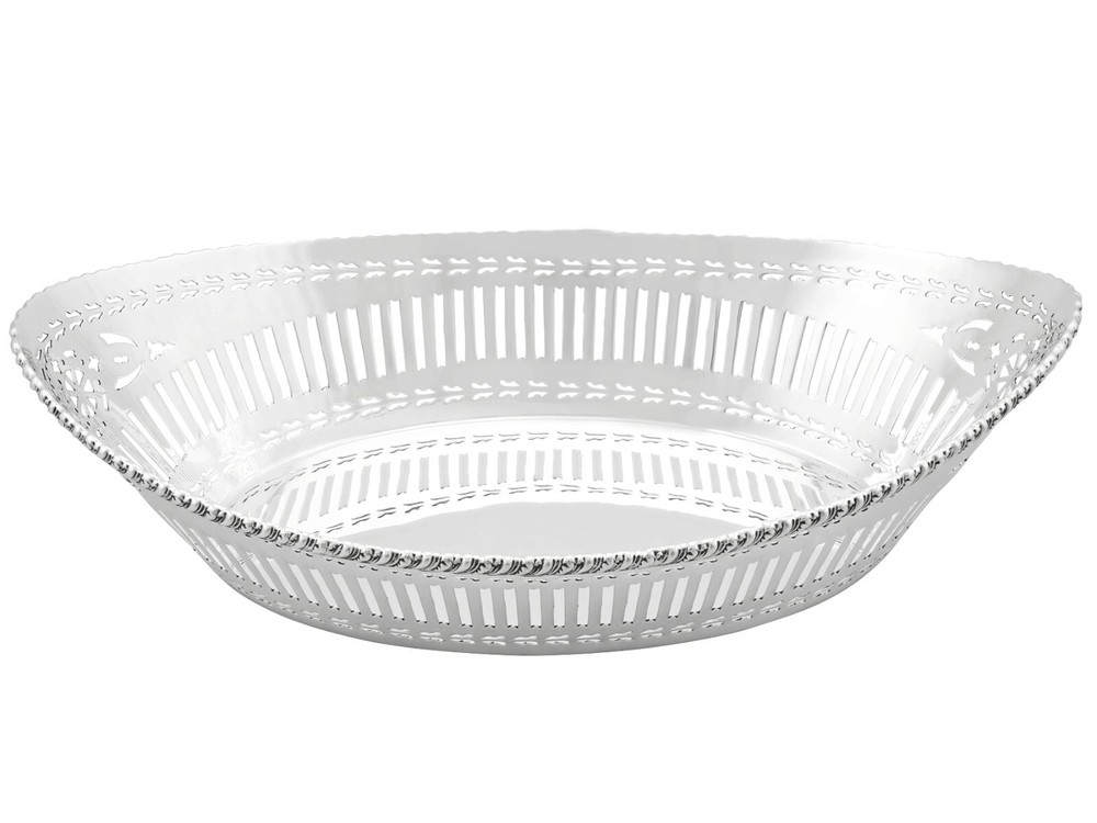 Sterling Silver Bread Dish - Antique George V (1911)