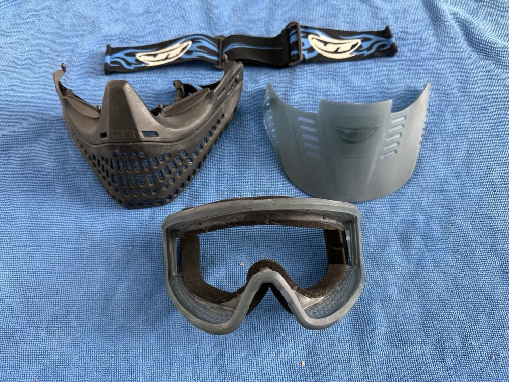 JT USA PROFLEX GOGGLE SYSTEM W/IZE BLUE THIN FRAMES