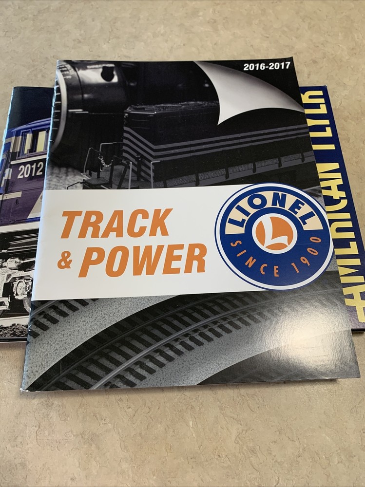 2016 LIONEL TRAIN 6 Catalog Lot Great Condition