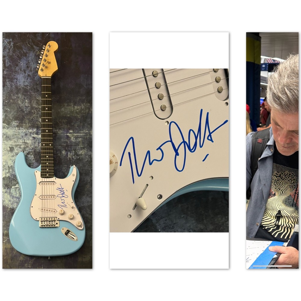 GFA She Blinded Me with Science  * THOMAS DOLBY *  Signed Electric Guitar COA