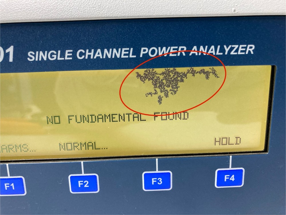 Xitron Technologies 2801 Single Channel Power Analyzer Screen Issue For Parts