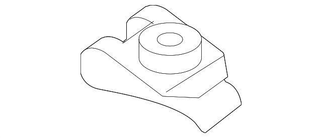 Genuine Ford Radiator Support Splash Shield Nut W717461-S439