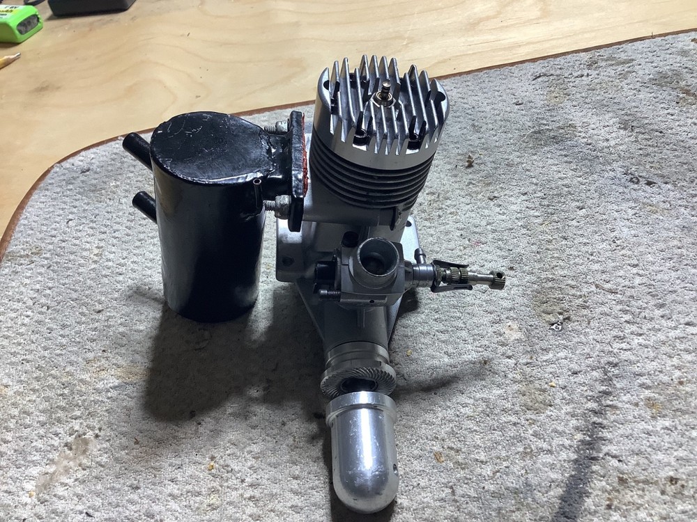 OS 60FP 2stroke with Pitts Style Muffler