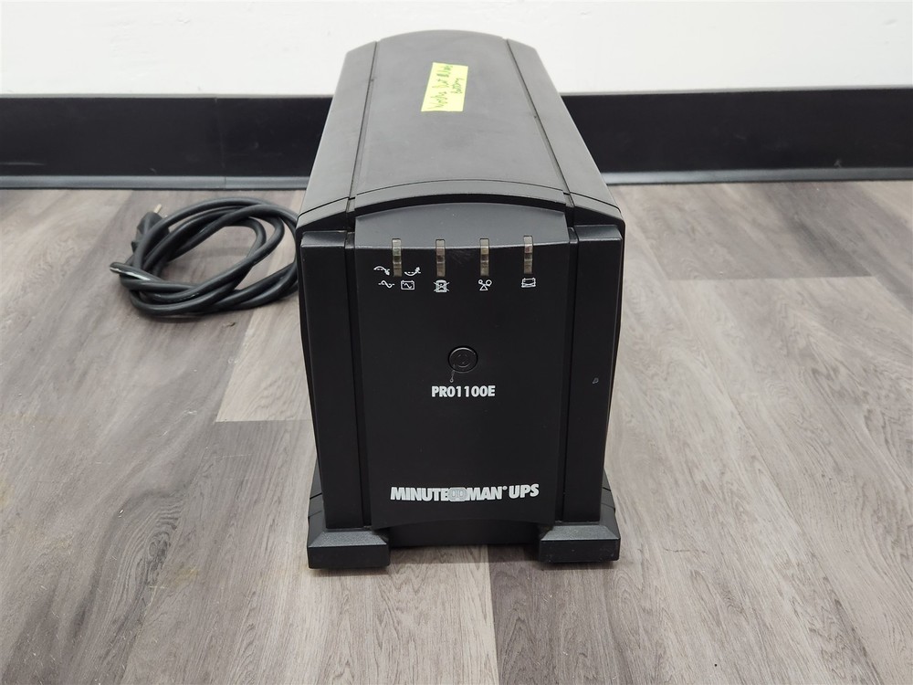 ⭐️⭐️⭐️⭐️⭐️ Minuteman PRO1100E Line Interactive Rack Tower Working Needs Battery
