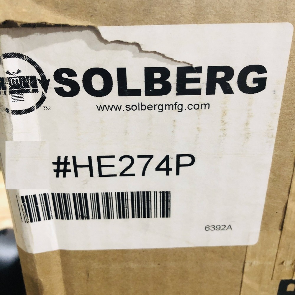 Solberg HE-274P Filter Element Polyester HEPA 432 Element SCFM Rating 1ct
