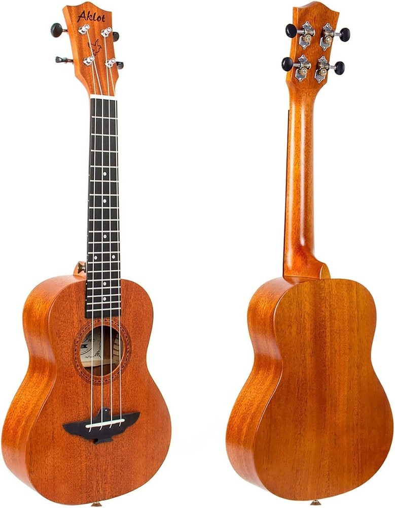 Left-Handed Concert Ukulele Kit, Solid Mahogany-