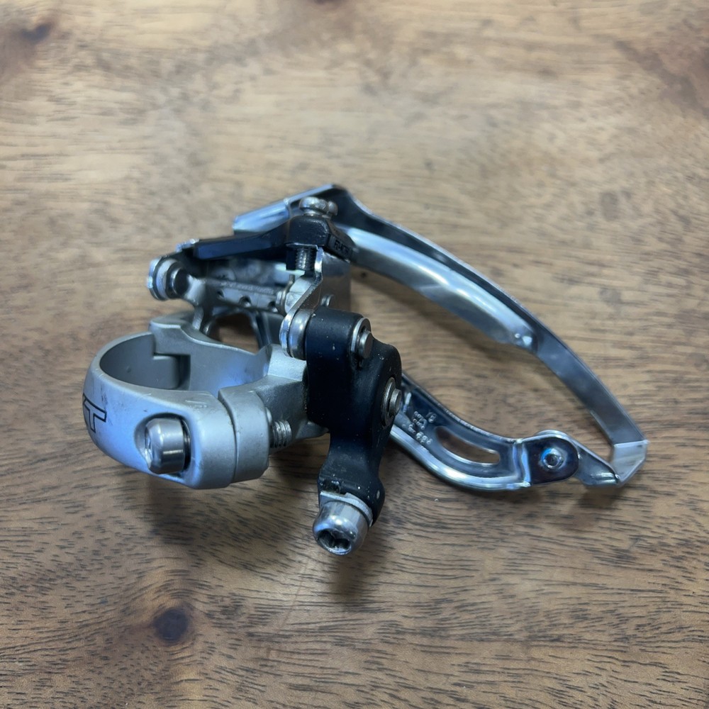 Shimano Deore XT FD-M750 Front Derailleur 31.8mm Top Pull Silver Japan