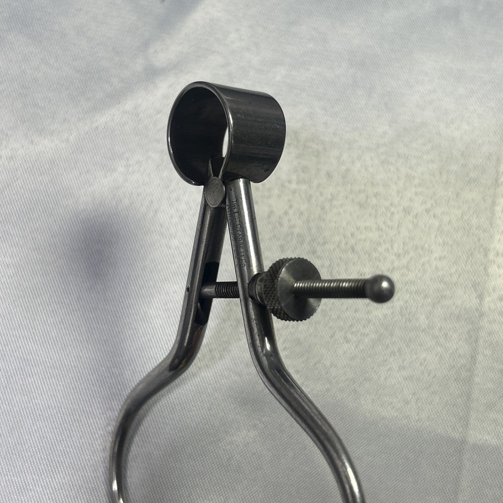 Starrett 275A-3 3" Toolmakers' Spring-Type Outside Caliper Round Leg- Solid Nut