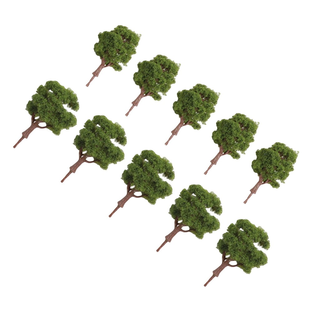 Brand New Model Tree Artificial 10pcs 8/10cm Accessories Artificial Tree