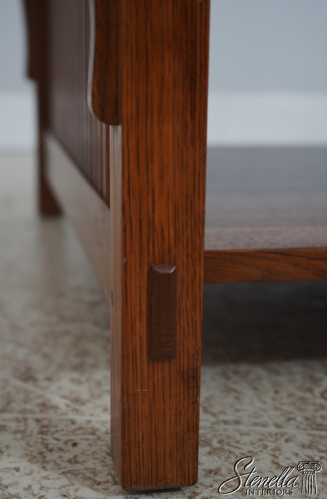72333: STICKLEY Mission Oak Spindle Coffee Table
