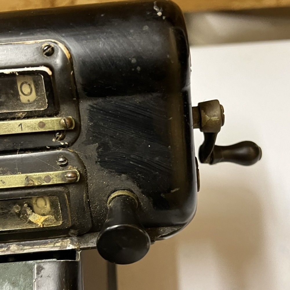 Antique Monroe Calculating Adding Number Machine